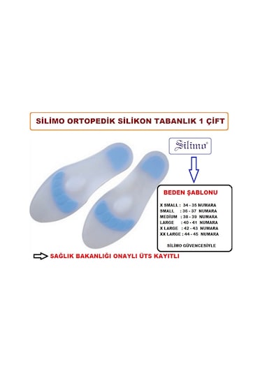 Topuk Dikeni Silikon Tabanlık Topukluk Yumuşak Taban Destek Ark