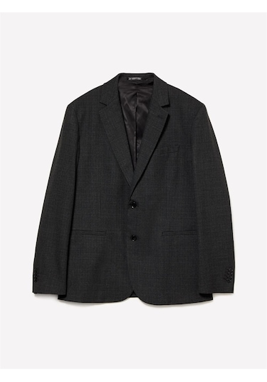 Sisley Viskoz Karışımlı Düğmeli Blazer Ceket Erkek Siyah Ceket - 325a2sddsw02f Sisley Viskoz Karışımlı Düğmeli Blazer Ceket Erkek Siyah Ceket - 325a2sddsw02f