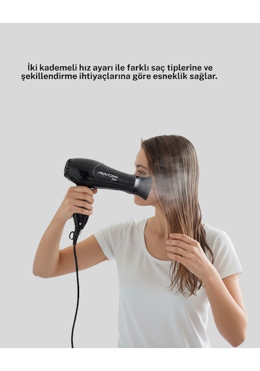 Awox Mini Fön Siyah