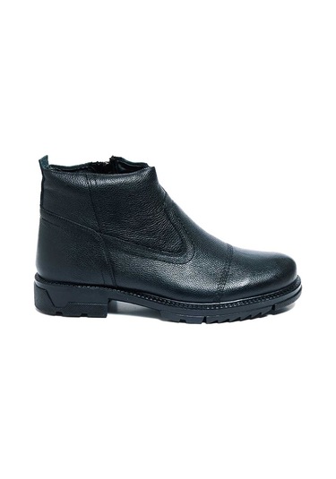 Bestello Bağcıksız Kauçuk Düz Bot 011-2052-24k Erkek Bot Siyah