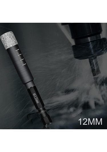 Lijinxu Taş Porselen Granit 12mm Için Elmas Kuru Matkap Ucu Seti