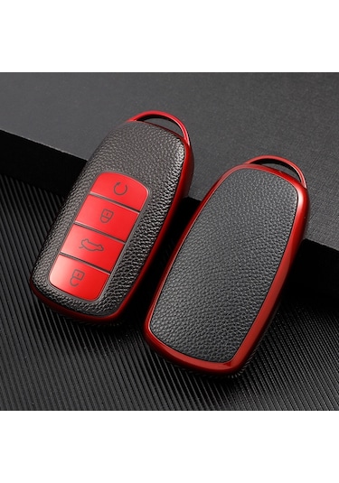 Chery Tiggo Uyumlu 8 Pro İçin Anahtar Koruyucu Tpu Kılıf-kırmızı