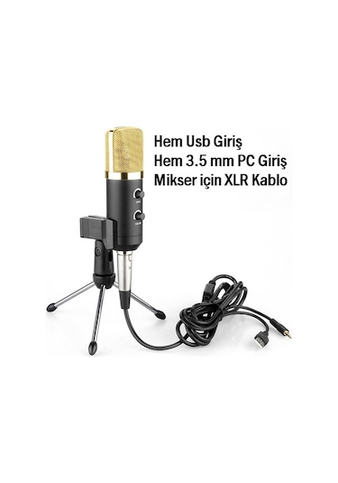 Last Voice Bm-300 Usb Tak Çalıştır Stodyo Kayıt Mikrofonu