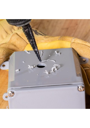 Klein Tools Ktsb01 Kademeli Matkap Ucu Çift Oluklu 1, 1/8 Ila 1/