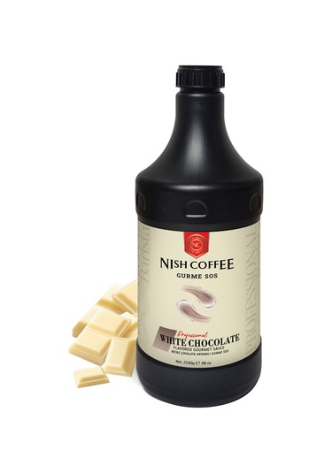 Nish Beyaz Çikolata Aromalı Gurme Sos 2.500 Gr