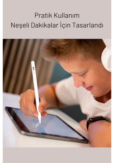 Fuchsia Xiaomi Redmi Pad 2 Uyumlu 11 İnç Yeni Nesil Tablet Kalemi