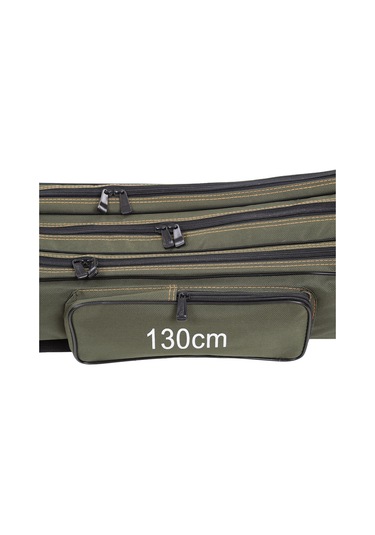 Jeehugo 3 Katlı 130cm Olta Çantası - 1680d Kumaş, Suya Dayanıklı, Olta Ve Takımlarınız İçin Geniş Kapasiteli Çift Omuz Askılı Çanta