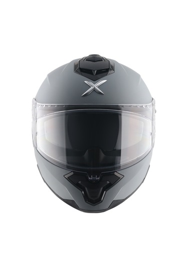 Axor Brutale Dual Spoiler Motosiklet Kaskı Nardo Gri