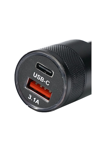 1 Adet 66w Araç Şarj Cihazı Hızlı Şarj 3.0 Usb Tip C Hızlı Şarj Pho 1 Adet