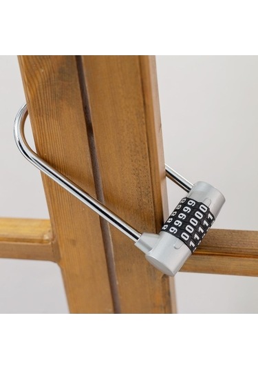 Besthome1 5 Haneli Kombinasyon Güvenlik Asma Kilit, Suntek Bagaj Kilidi, 5 Anahtarlı, Uzaktan Kullanılabilir, Hafif Ve Dayanıkl