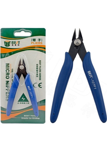 Bst-107F1 Elektrik Teli Kablo Kesici Mini Pense