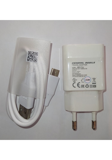 General Mobile Gm5 Plus Type-C Şarj Cihazı Adaptör + Kab