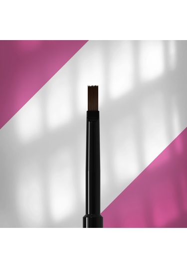 Staleks Kapaklı Sentetik Açılı Protez Tırnak Jel Fırçası 8,5mm Nbe-05