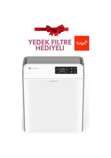 Purmed Pure Flat Hava Temizleme, Iyonizer,uv,wi-fi,yedek Filtreli
