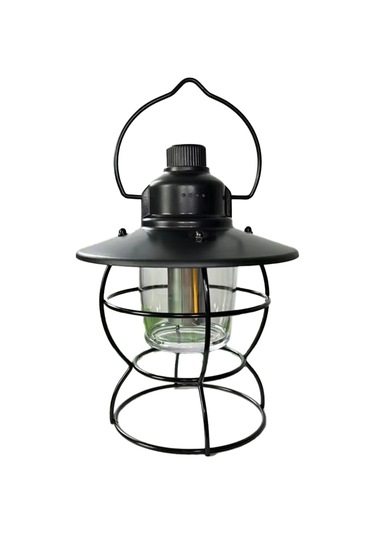 Şarj Edilebilir Led Kamp Lambası - Güçlü Aydınlatmalı Yeşil Yeşil