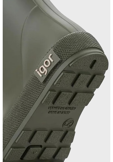 Igor Unisex Çocuk Yağmur Çizmesi W10306 Kaki Kaki