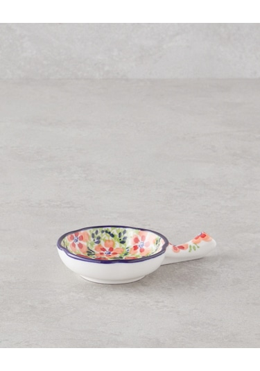 English Home Botanic Stoneware Çerezlik 11,5x7,5 Cm Renkli Renkli