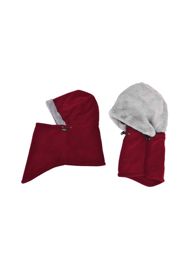 Moveevo Kış Sporları İçin Rüzgar Geçirmez Ve Sıcak Tutan Tam Yüz Maskeli Şapka - Mavi Mavi