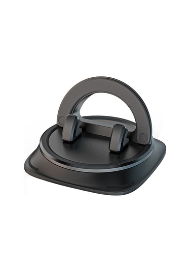 Honmex Araç İçin Sürtünme Engeli Telefon Tutucu - 360 Döner, Kolay Kurulum, Abs Ve Silikon Malzemeyle Sinyal Gösterici Zm-17 Siyah