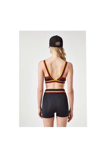 Gsstore X Midground Kadın Kısa Tayt K251224 Siyah