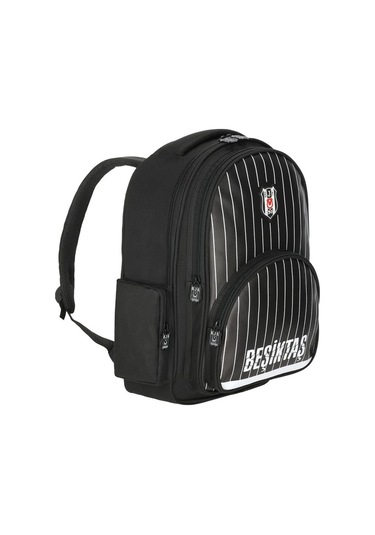 Okul Sırt Çantası ,sanslı Çift Gözlü Kalem Çantası Lisanslı Termos Matara Premium Set Siyah