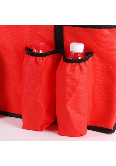 Suntek Yalıtımlı Gıda Teslimat Çantası Kırmızı Kırmızı