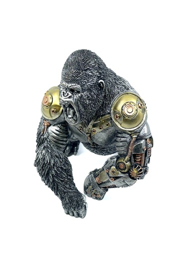 Steampunk Goril King Kong Biblo 25 Cm