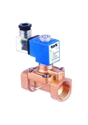 1/2" Normalde Kapalı Solenoid Valf 0,5 - 16 Bar TORK-S1010.03.145