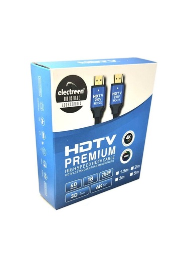 Electroon 4K2K 60Hz UHD V2.0 1.5 M HDMI Kablo
