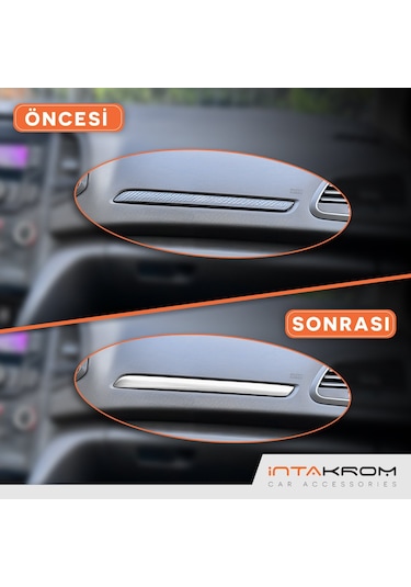 Renault Megane 4 Krom Torpido Çıtası 2020 Ve Üzeri