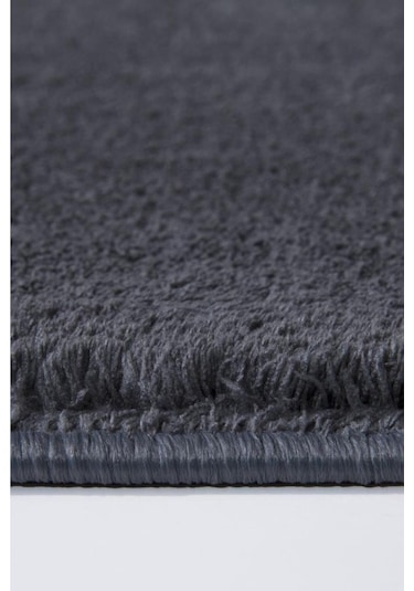 Saraz Halı Comfort Puffy Peluş Halı Gri
