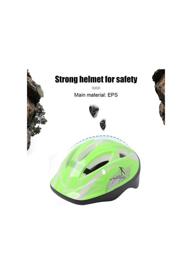 Trendooze Sporları Siyah Siyah Kaskları Kaskları Karikatür Drop Doğa Çocuk Bisiklet Binme Anti Ck Siyah