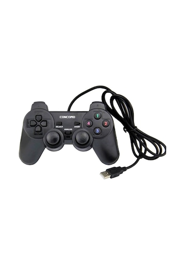 Concord C-850 Bilgisayar Pc Oyun Konsol Gamepad Kolu Titreşimli