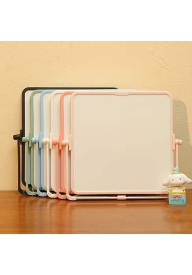 Elmpaly Pembe 8.27x11.02 İnç Çift Taraflı Manyetik Yazı Tahtası Ayaklı
