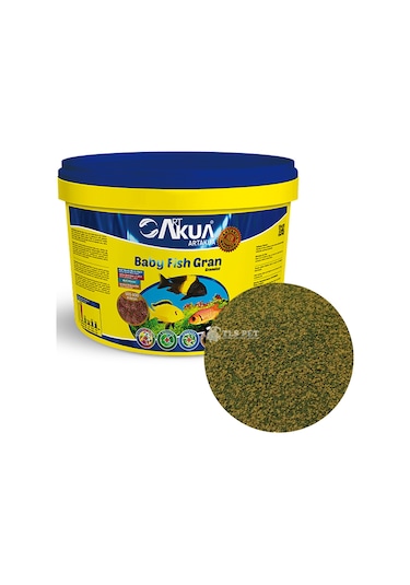Artakua Baby Fish Gran Yavru Balık Yemi 250 Gram (Açık)