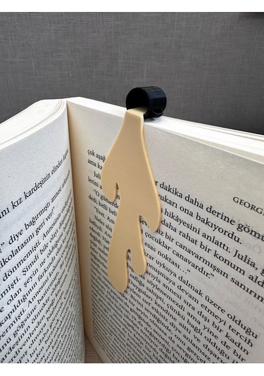 Latte Kitap Ayracı Kitap Ayracı - Kitap - Kahve - Modern - E