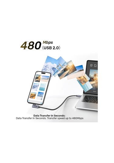 Unitek Type-c To Type-c 100w 1 Mt 90 Açı Hızlı Şarj Kablosu Rrc9unı0006