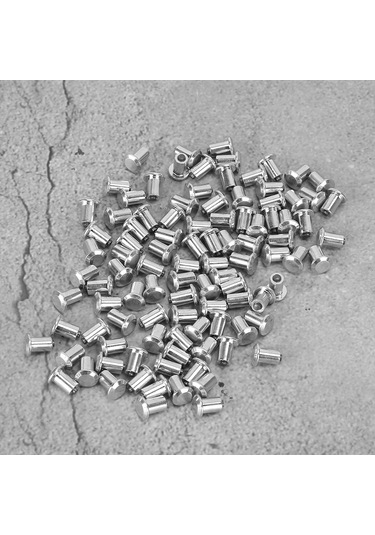 Lemestar Motosiklet, Atv/utv Ve Off-road Araçları İçin Tungsten Çelik Kaymazsız Tırnak Çivileri 8mm 10mm - 100 Adet, Yüksek Dayanıklılık Ve Kaymazsız Performans