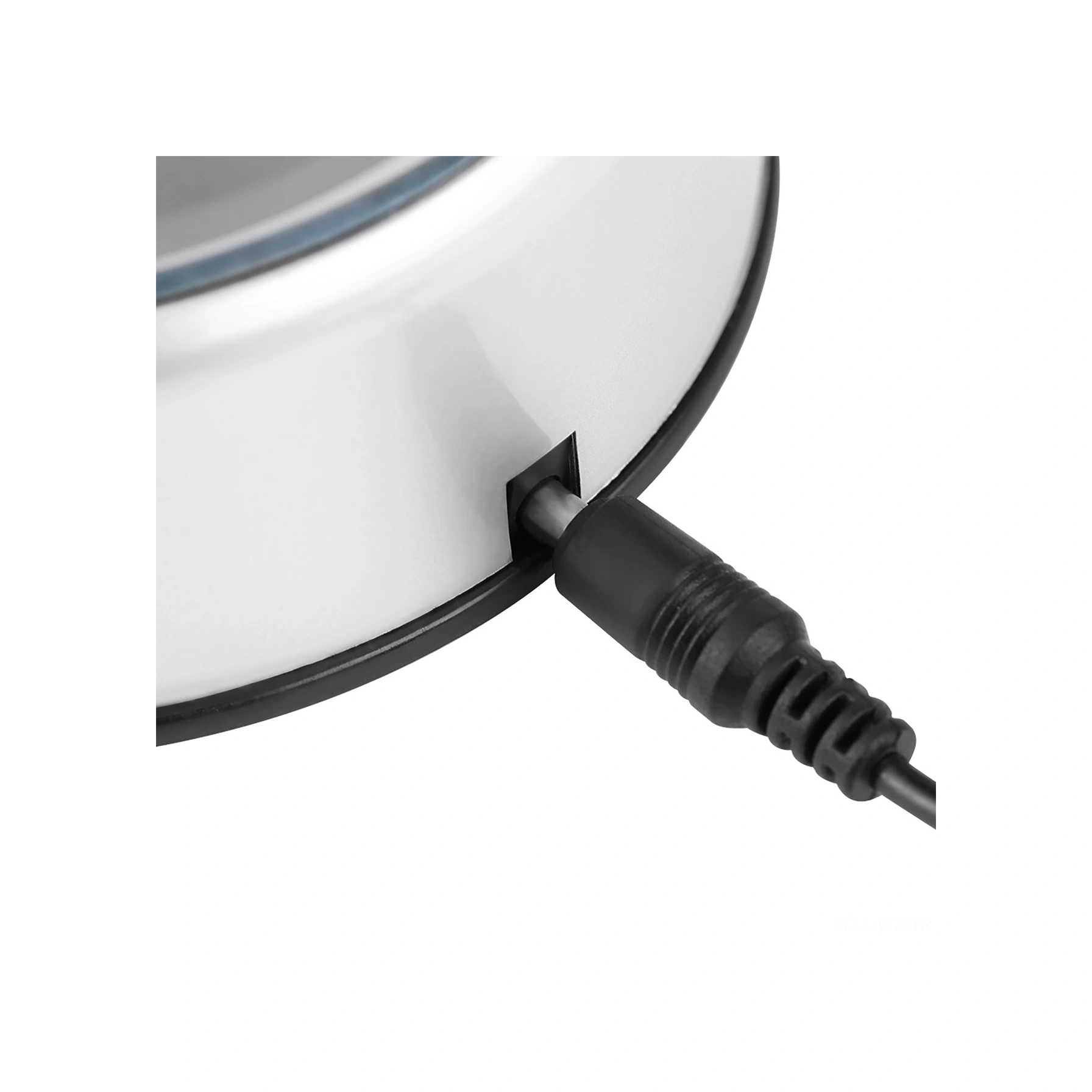 Wezone 7 Renkli Led Döner Kristal Gösterim Tabanı Pil/şarjlı - 10cm Çaplı, Amerikan Standartı Adaptörlü Diğer