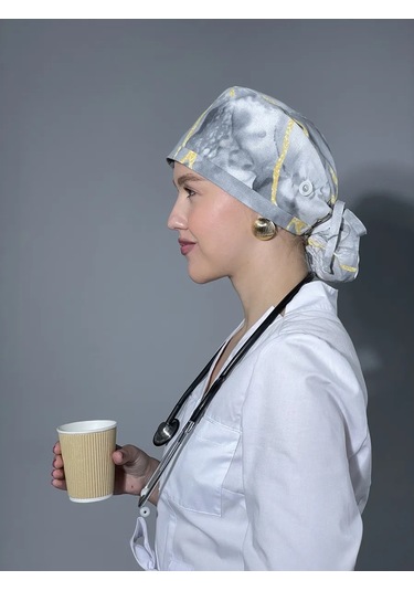 Geminiko Yeniden Kullanılabilir Baskılı Sağlık Çalışanı Şapkası 386881181