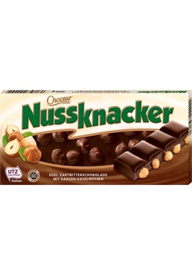 Nussknacker Sütlü Fındıklı Çikolata 10 Gr