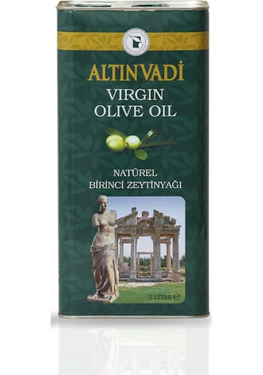 Altınvadi Naturel Birinci Zeytinyağı Teneke 5 L