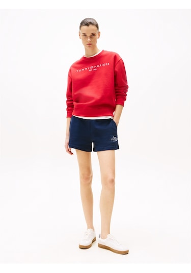 Tommy Hilfiger Reg Hılfıger Sweatshort Kadın Mavi Şort - Ww0ww45518 Mavi Tommy Hilfiger Reg Hılfıger Sweatshort Kadın Mavi Şort - Ww0ww45518 Mavi