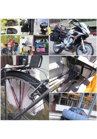 Bagaj Sıkılaştırıcı Gergili Lastik Ahtapot