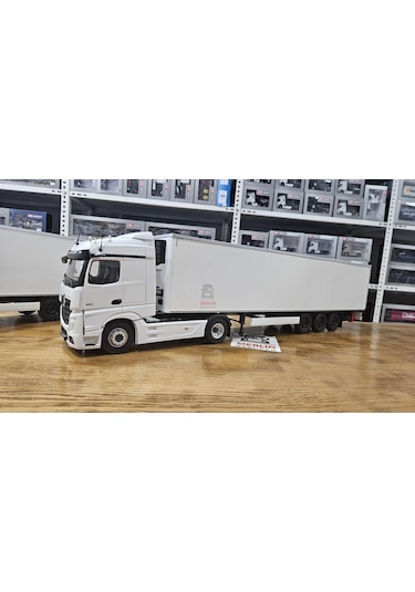 1/24 Mercedes-benz Actros L 1853 + Soğutuculu Frigo Dorseli - Beyaz Renk Solido