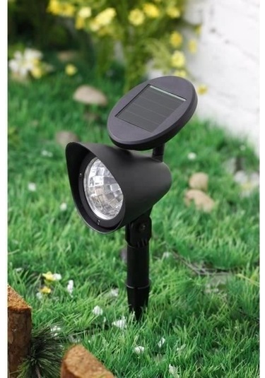 Galıx Plastik Güneş Enerjili Spot Işığı - Siyah
