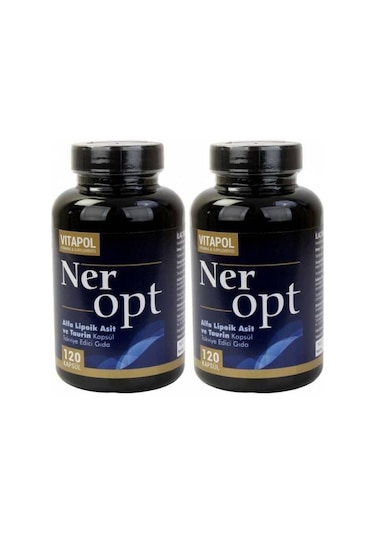 Vitapol Ner Opt Neuro Optimizer Alfa Lipoik Asit Taurin 2 x 120 Kapsül