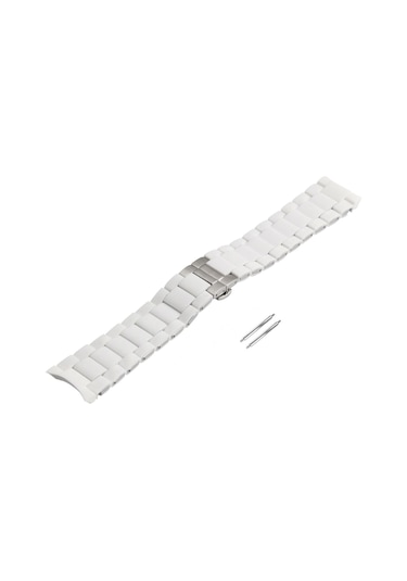 Emporio Armani Ar5859 Beyaz Silikon Kaplama Saat Kordonu