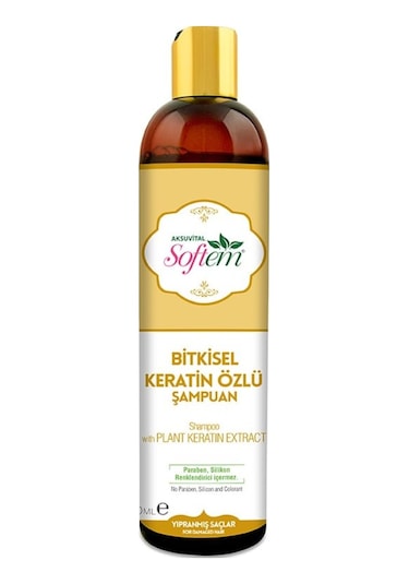 Softem Keratin Özlü Bitkisel Şampuan 400 ML