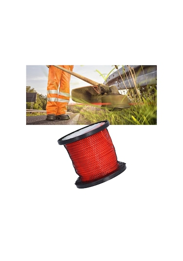 Springsun 2,7 Mm Yuvarlak Nylon Ağır Görevli Çimen Kesme Trimmer Teli